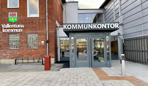 Vy över Kontaktcenter i Kulturhusets nedre foajé