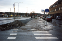 Upprustning av Banvägen i centrala Vallentuna med start i november 1999 och nyinvigning den 8 december 2000.