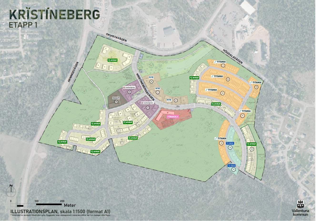 kvartersindelning kristineberg etapp 1