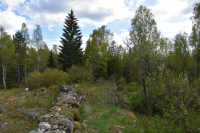 Av torpet Sibirien finns bara en ruin. 
Husgrund, jordkällare och stenmurar samt trädgårdsväxter som äppelträd och syren, vittnar om att det en gång har stått ett litet torp på platsen. Gran och tall har tagits bort för att frilägga resterna efter torpet och gynna de gamla trädgårdsväxterna. Arbetet har utförts av kommunen med stöd från Skogsstyrelsen.