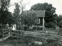 Torpet Nydal. Torpare Viktor och Emma Holm.