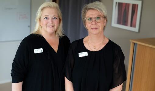 Porträtt av Sarah och Maria